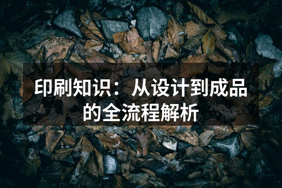 印刷工艺展示